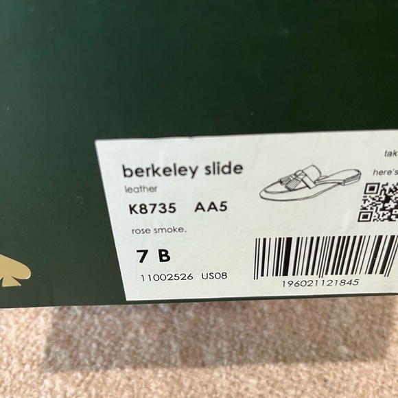 Kate Spade Berkeley Tassel Mule - Color is Light Pink almost Blush color - Picture 3 of 5